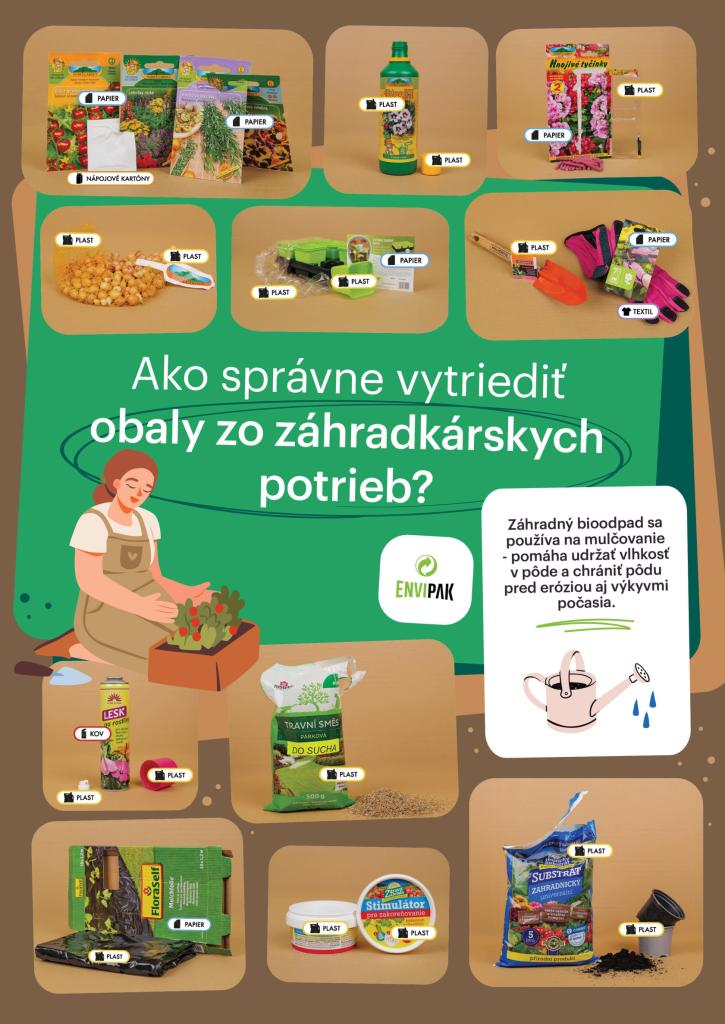 triedenie záhrada